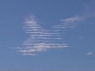 Unnatural-looking cloud formation evidence weather modification technology is being used in the region